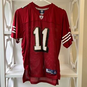 Reebok On Field Vintage Alex Smith SF 49ers Niners NFL Football Jersey